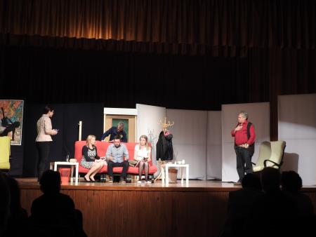 Gledališčniki Ljubiteljskega dramskega društva Sv. Jurij ob Ščavnici gostovali na Razkrižju 4